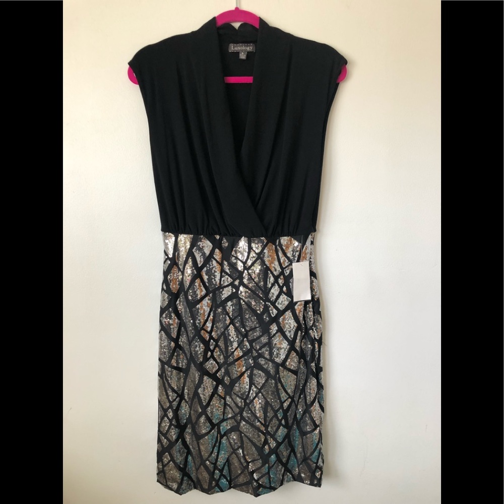 New Sequinned Dress Sz. 6